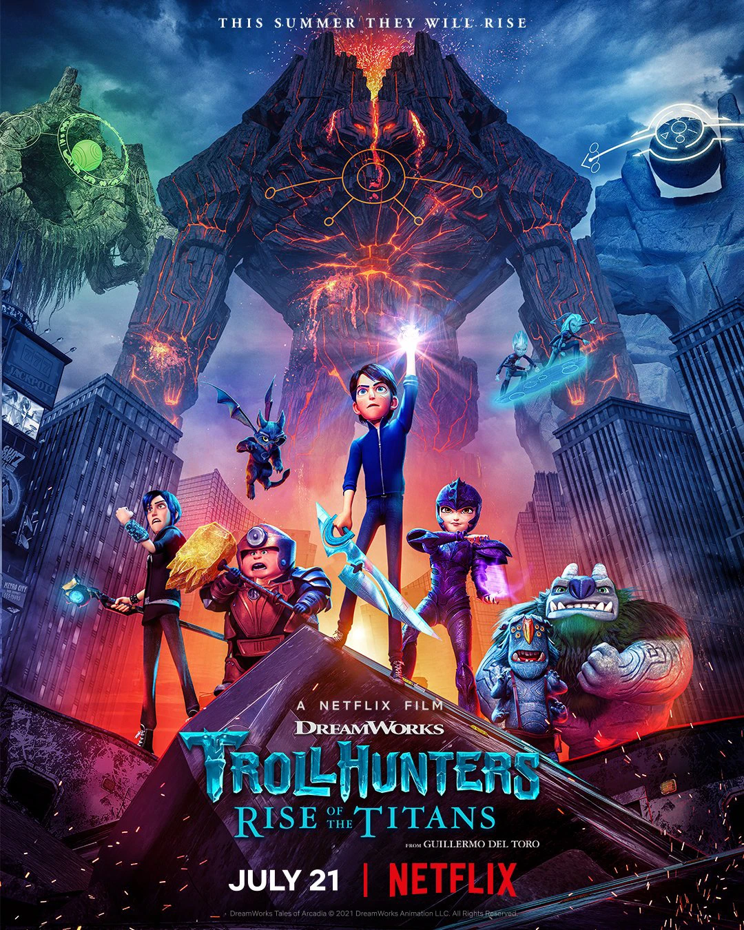 Phim Thợ Săn Yêu Tinh: Titan Trỗi Dậy - Trollhunters: Rise of the Titans (2021)